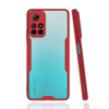 Xiaomi Redmi Note 11T Kılıf Platin Silikon - Kırmızı