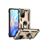 Xiaomi Redmi Note 11T Kılıf Sofya Yüzüklü Silikon Kapak - Gold