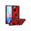 Xiaomi Redmi Note 11T Kılıf Sofya Yüzüklü Silikon Kapak - Kırmızı