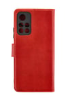 Xiaomi Redmi Note 11T Kılıf Trend S Plus Kapaklı Kılıf - Kırmızı