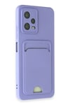 Xiaomi Redmi Note 12 4G Kılıf Kelvin Kartvizitli Silikon - Lila