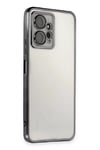 Xiaomi Redmi Note 12 4G Kılıf Lensli Silikon - Siyah