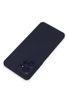 Xiaomi Redmi Note 12 4G Kılıf Nano içi Kadife Silikon - Lacivert