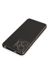 Xiaomi Redmi Note 12 4G Kılıf Volet Silikon - Siyah