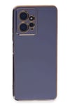 Xiaomi Redmi Note 12 4G Kılıf Volet Silikon - Mavi