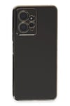 Xiaomi Redmi Note 12 4G Kılıf Volet Silikon - Siyah