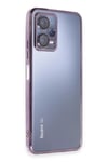 Xiaomi Redmi Note 12 5G Kılıf Lensli Silikon - Mor