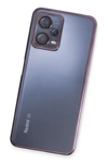 Xiaomi Redmi Note 12 5G Kılıf Lensli Silikon - Mor