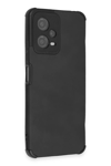 Xiaomi Redmi Note 12 5G Kılıf Loop Deri Silikon - Siyah