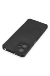 Xiaomi Redmi Note 12 5G Kılıf Loop Deri Silikon - Siyah