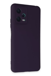 Xiaomi Redmi Note 12 5G Kılıf Nano içi Kadife Silikon - Mor