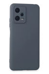 Xiaomi Redmi Note 12 5G Kılıf Nano içi Kadife Silikon - Gri
