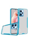 Xiaomi Redmi Note 12 5G Kılıf Platin Silikon - Mavi