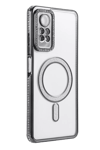 Xiaomi Redmi Note 12 Pro 4G Joke Simli Magneticsafe Kılıf - Siyah