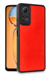 Xiaomi Redmi Note 12 Pro 4G Kılıf Aras Deri Kapak - Kırmızı