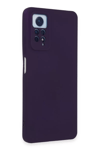 Xiaomi Redmi Note 12 Pro 4G Kılıf Nano içi Kadife Silikon - Mor