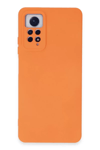 Xiaomi Redmi Note 12 Pro 4G Kılıf Nano içi Kadife Silikon - Turuncu