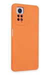Xiaomi Redmi Note 12 Pro 4G Kılıf Nano içi Kadife Silikon - Turuncu