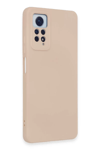Xiaomi Redmi Note 12 Pro 4G Kılıf Nano içi Kadife Silikon - Pudra