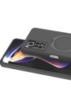 Xiaomi Redmi Note 12 Pro 4G Regal Magsafe Standlı Kapak - Titan Gri