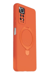 Xiaomi Redmi Note 12 Pro 4G Regal Magsafe Standlı Kapak - Turuncu