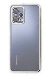 Xiaomi Redmi Note 12 Pro 5G Kılıf Lensli Silikon - Gümüş