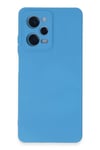 Xiaomi Redmi Note 12 Pro 5G Kılıf Nano içi Kadife Silikon - Mavi
