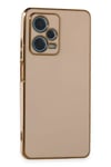 Xiaomi Redmi Note 12 Pro Plus Kılıf Volet Silikon - Pembe