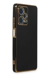 Xiaomi Redmi Note 12 Pro Plus Kılıf Volet Silikon - Siyah