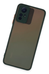 Xiaomi Redmi Note 12S Kılıf Montreal Silikon Kapak - Yeşil