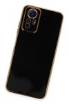 Xiaomi Redmi Note 12S Kılıf Volet Silikon - Siyah