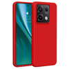 Xiaomi Redmi Note 13 4G Kılıf First Silikon - Kırmızı