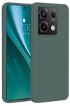 Xiaomi Redmi Note 13 4G Kılıf First Silikon - Koyu Yeşil