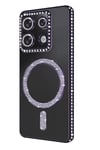 Xiaomi Redmi Note 13 Pro 4G Joke Simli Magneticsafe Kılıf - Derin Mor