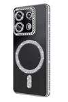 Xiaomi Redmi Note 13 Pro 4G Joke Simli Magneticsafe Kılıf - Gümüş