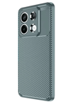 Xiaomi Redmi Note 13 Pro 4G Kılıf Auto Focus Karbon Kapak - Gri