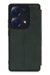 Xiaomi Redmi Note 13 Pro 4G Kılıf Flip Cover - Koyu Yeşil