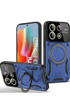 Xiaomi Redmi Note 13 Pro 4G Kılıf Joy Lens Standlı Kapak - Lacivert