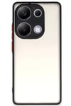 Xiaomi Redmi Note 13 Pro 4G Kılıf Montreal Silikon Kapak - Siyah