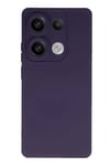 Xiaomi Redmi Note 13 Pro 4G Kılıf Nano içi Kadife Silikon - Mor