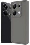 Xiaomi Redmi Note 13 Pro 4G Kılıf Viera Silikon - Gri