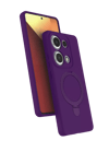 Xiaomi Redmi Note 13 Pro 4G Regal Magsafe Standlı Kapak - Derin Mor