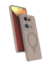 Xiaomi Redmi Note 13 Pro 4G Regal Magsafe Standlı Kapak - Çöl Titanyum