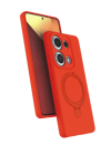 Xiaomi Redmi Note 13 Pro 4G Regal Magsafe Standlı Kapak - Turuncu
