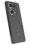Xiaomi Redmi Note 13 Pro 4G Regal Magsafe Standlı Kapak - Titan Gri