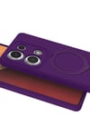 Xiaomi Redmi Note 13 Pro 4G Regal Magsafe Standlı Kapak - Derin Mor