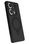 Xiaomi Redmi Note 13 Pro 4G Regal Magsafe Standlı Kapak - Siyah