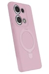 Xiaomi Redmi Note 13 Pro 4G Regal Magsafe Standlı Kapak - Açık Pembe