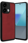 Xiaomi Redmi Note 13 Pro 5G Kılıf Aras Deri Kapak - Kırmızı