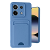 Xiaomi Redmi Note 13 Pro 5G Kılıf Kelvin Kartvizitli Silikon - Mavi